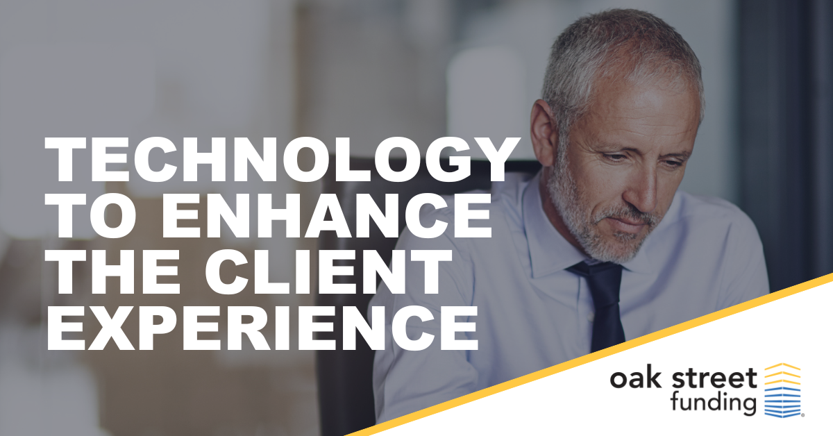 Using technology to enhance the client experience