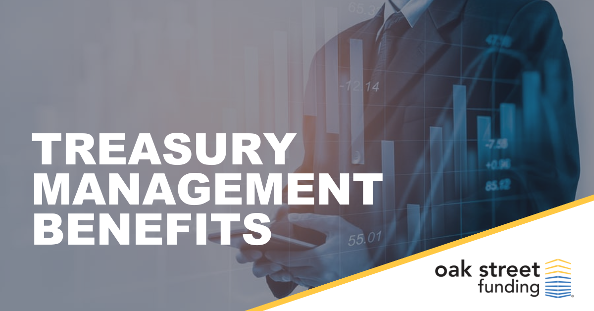 Treasury management benefits