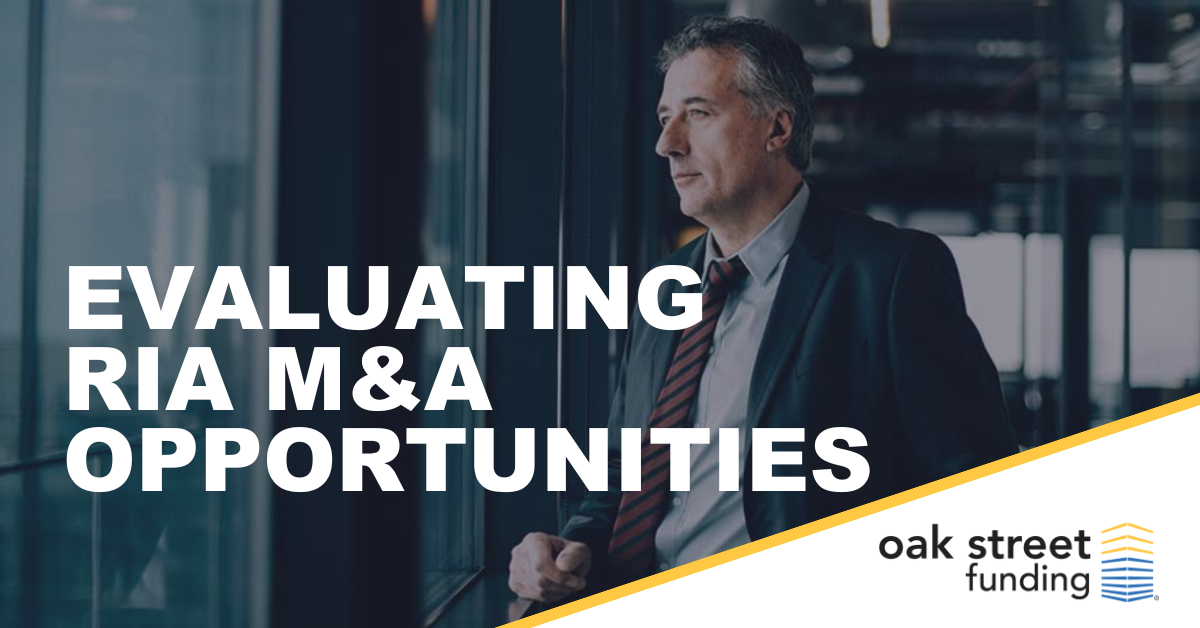 Evaluating RIA M&A opportunities