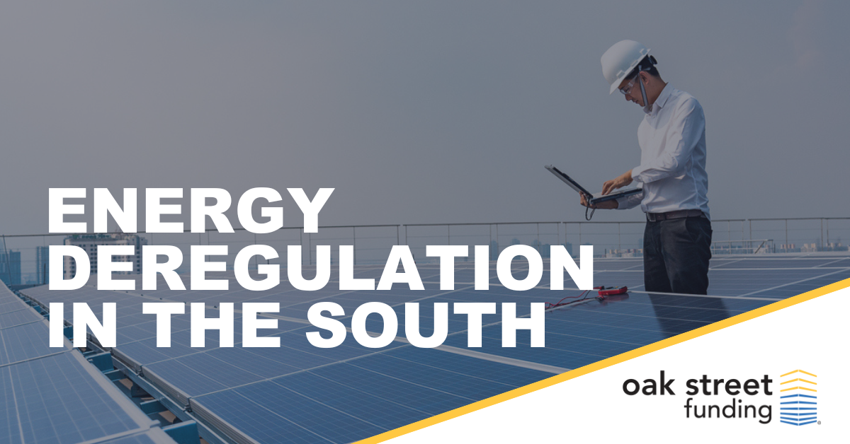 Energy deregulation in the south