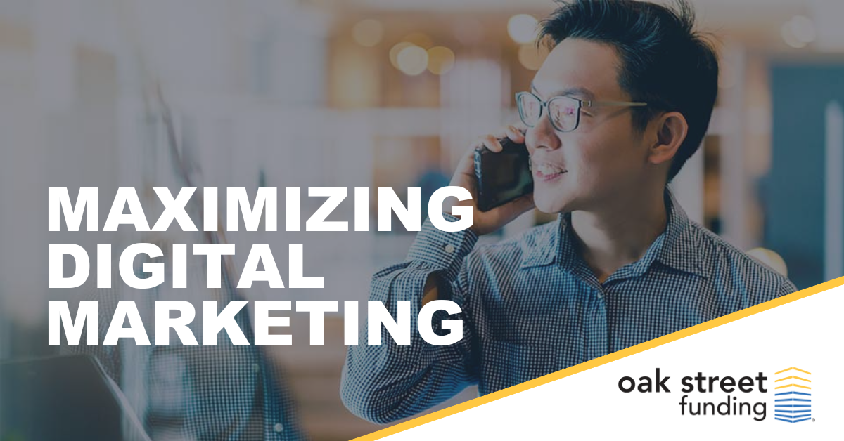 Maximizing digital marketing